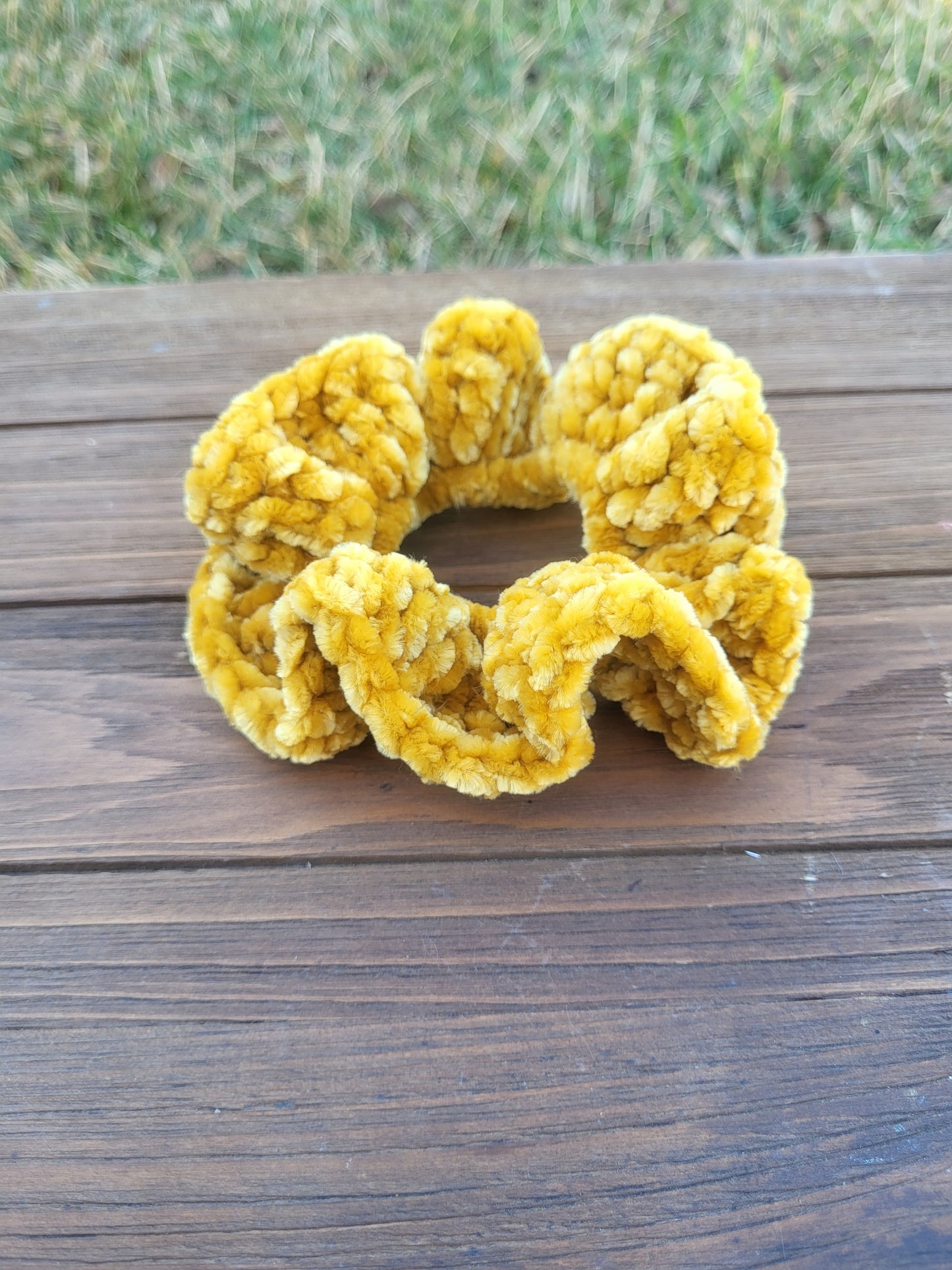 Yellow Scrunchie