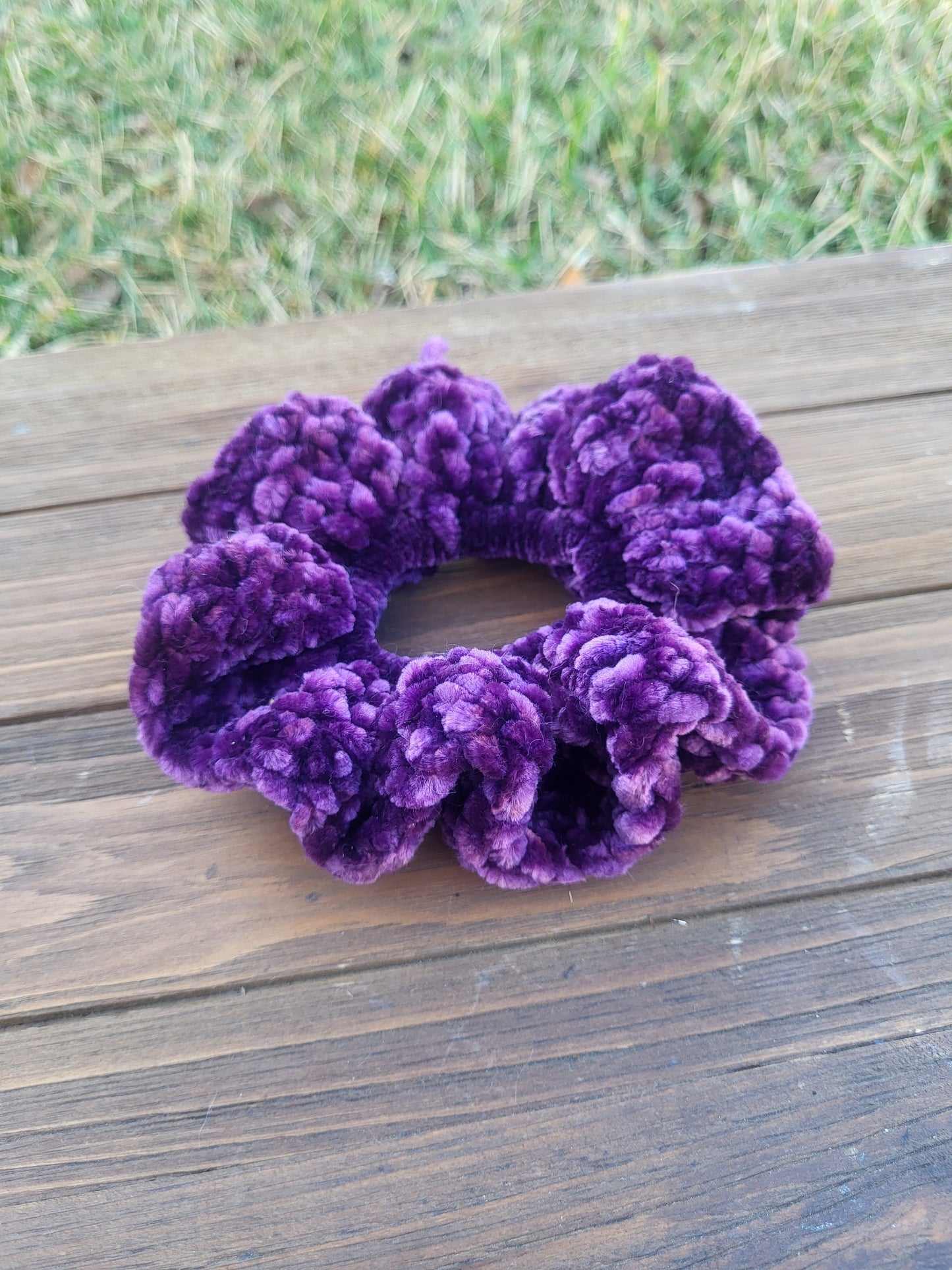 Purple Scrunchie