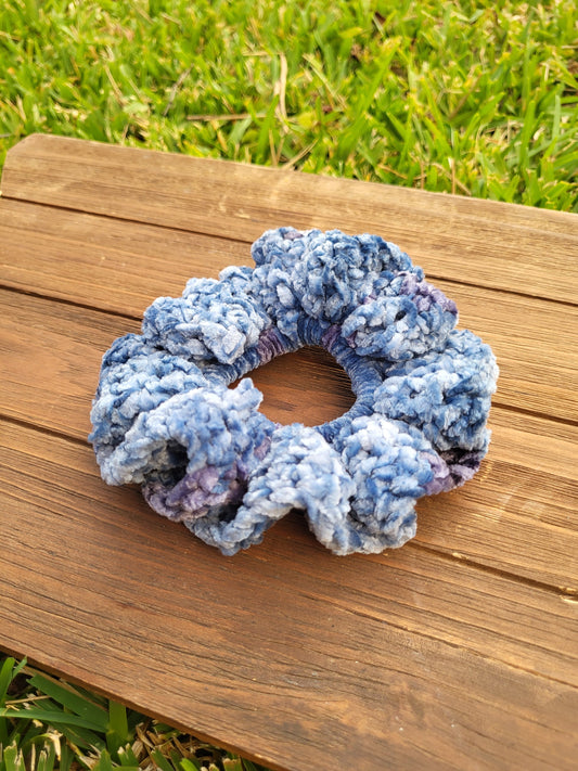 Blue Scrunchie