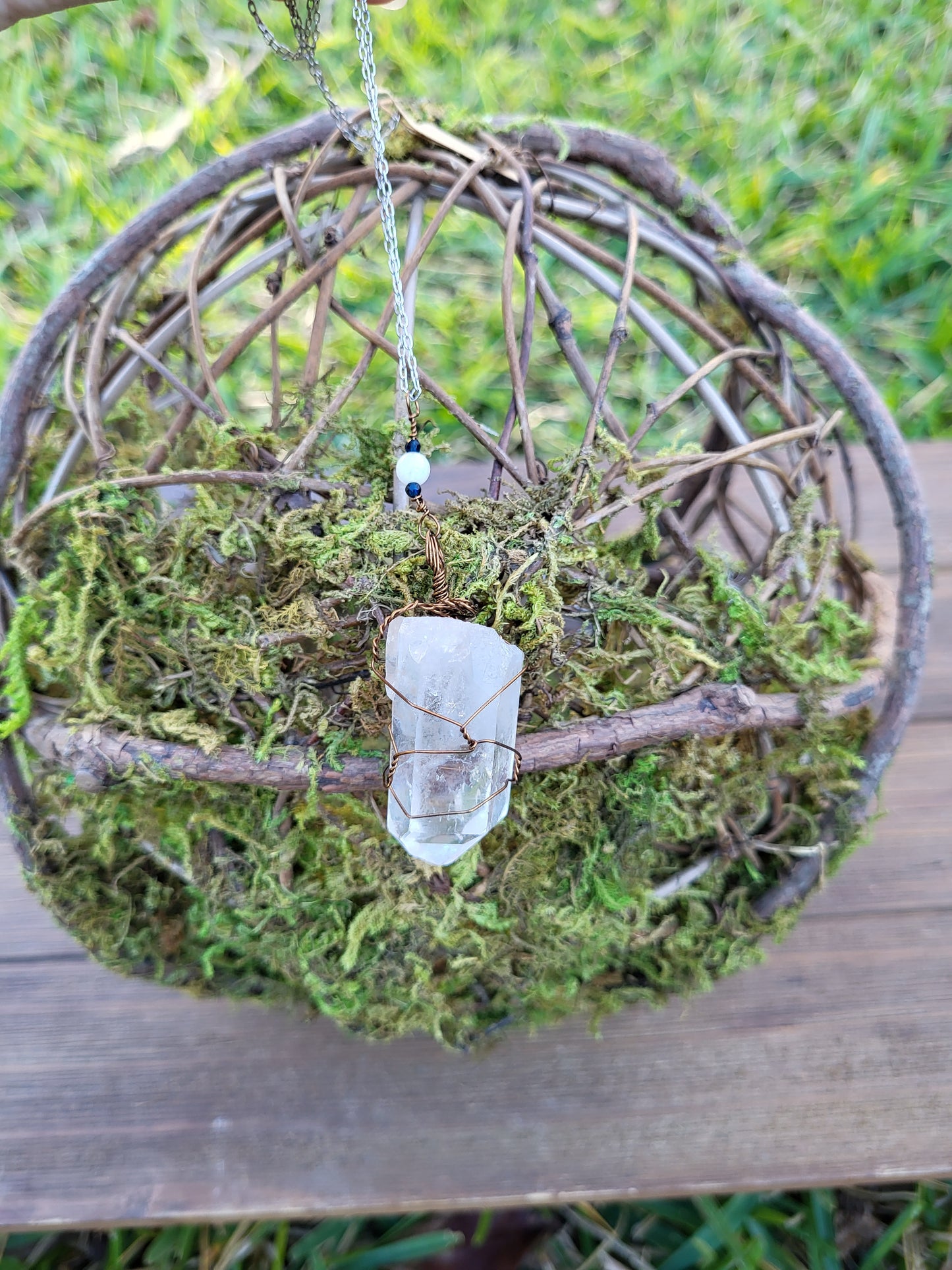 Clear Quarts Necklace
