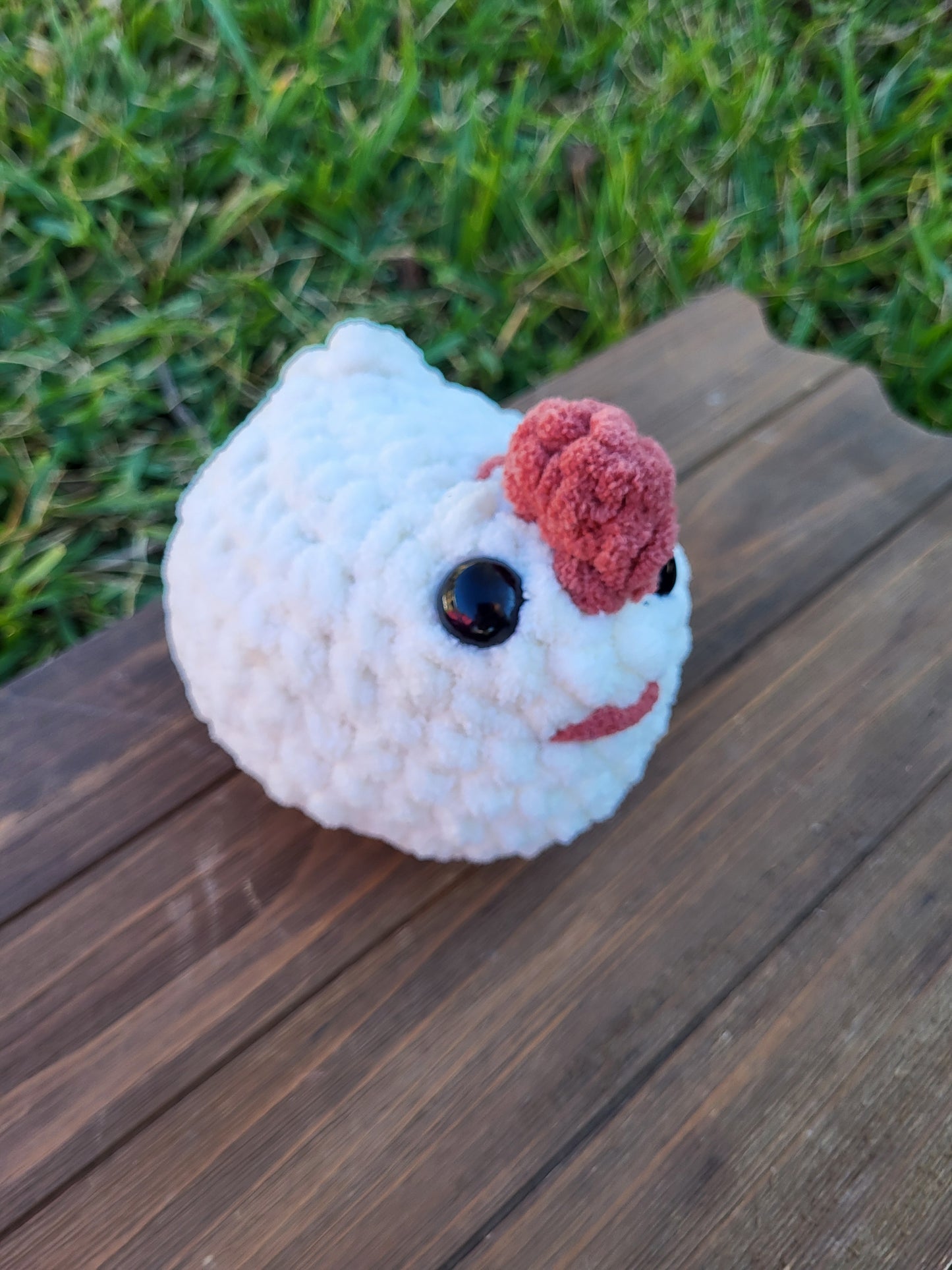Crochet Chicken Plushie